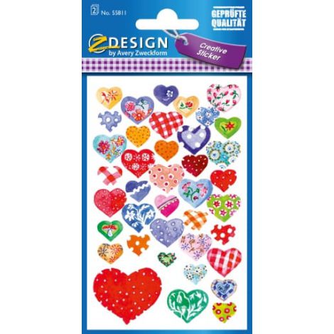 Naklejki Avery Serca